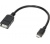 LogiLink MicroUSB - USB A 20cm OTG