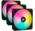 CORSAIR iCue AR120 Digital RGB PWM Black - Triple 