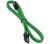 BitFenix SATA-III adatkábel zöld/fekete