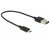 Delock EASY-USB A > EASY-USB micro-B 0,2m fekete