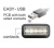 Delock Adapter EASY-USB 2.0-A male > USB 2.0-A fem