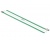 Delock r.m. acél kábelkötegelők 200mm 10db zöld