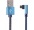 Gembird prémium USB-A/Micro-B 90° jeans (denim) 1m