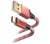Hama FIC E3 Reflective USB-A / USB-C 1,5 m piros