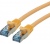 Roline S/FTP patch kábel Cat6A LSOH 20m sárga