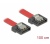 Delock Flexi SATA kábel 1m piros