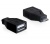 Delock Adapter USB micro-B male> USB 2.0-A female