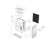 Fractal Design Define 7 Compact Edzett üveg Fehér