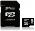 Silicon Power Micro SD 8GB + adapter CL4