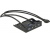 Delock 3,5″-es panel 2 USB 3.0 és 2 audio porttal