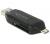 Delock Micro USB OTG-kártyaolvasó + USB 3.0 A