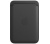 Apple MagSafe-rögzítésű iPhone bőrtárca fekete