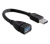 Delock USB 3.0 hosszabbító 15 cm