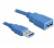 Delock 82539 USB3.0-A 2m Hosszabbító (male/female)