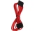 BitFenix Molex > SATA táp 45 cm piros/fekete