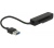 Delock USB 3.0  > SATA-III táp-átalakító 15cm 
