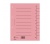 Donau Regiszter, karton, A4, rózsaszín (100 db)