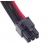 SilverStone PP07 PCI-E 6 tűs fekete/piros