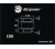 Bitspower Adapter 2x G1/4" - hosszú, Matt Black