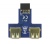 Delock USB pin header female > 2 x USB 2.0 female 