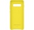 Samsung Galaxy S10+ bőrtok sárga