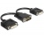 Delock Adapter DMS-59 apa>2 x DVI 24+5 anya, 20 cm