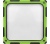 SilverStone FF124-E hang/porszűrő fekete-zöld