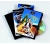 Fellowes DVD-tok, normál, 1 lemez, PP, fekete 5d