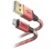 Hama FIC E3 Reflective USB-A/Lightning 1,5m piros