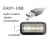 Delock EASY-USB A > EASY-USB micro-B 0,5m fehér
