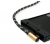 Roline USB 2.0 A - C arany 90°-ban ívelt 0,8m