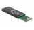 Delock M.2 SATA SSD Külső ház USB Type-C