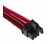 Corsair 4. generációs huzatolt PCIe kábel Piros/F