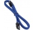 BitFenix SATA-III adatkábel 75cm kék/fekete