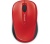 Microsoft Wireless Mobile Mouse 3500 Piros
