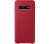 Samsung Galaxy S10 bőrtok piros