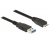 Delock USB 3.0 A > Micro-B 1m fekete